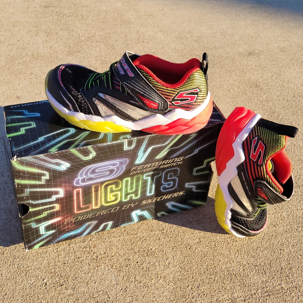 Flash Sale Light Up Skechers On  Off Button